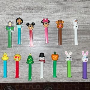Lot of 13 Pez Dispensers - Festive and Fun Characters for Every Occasion!